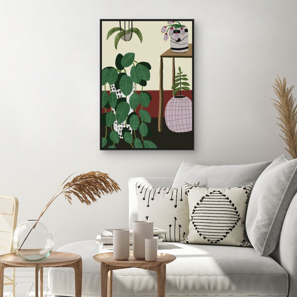 Tableau Plantes luxuriantes