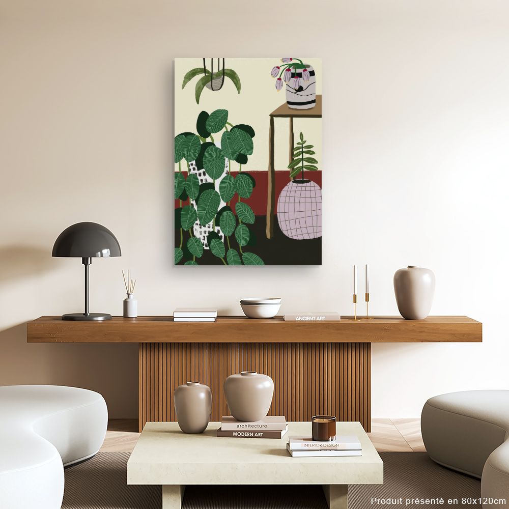 Tableau Plantes luxuriantes