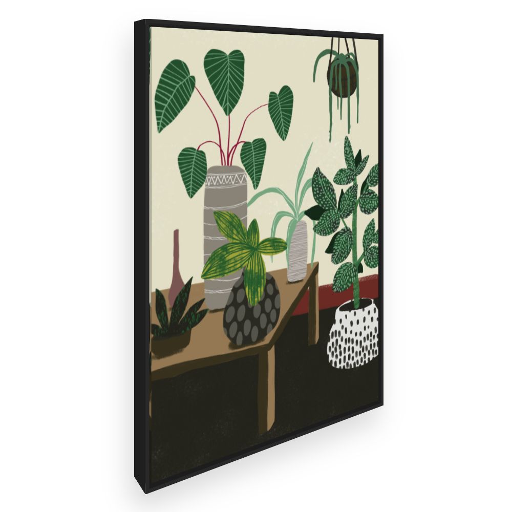 Toile Plantes d'intérieur