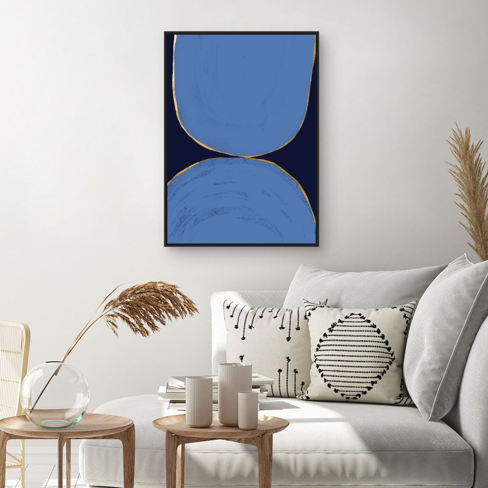 Tableau Cercle doré élégant