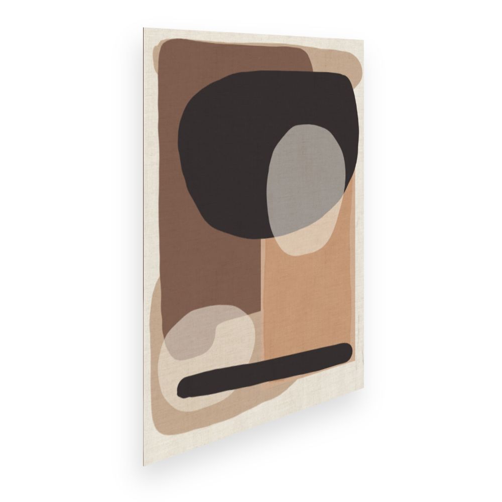 Affiche Formes abstraites élégantes