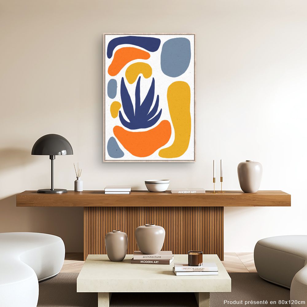 Tableau Formes organiques abstraites