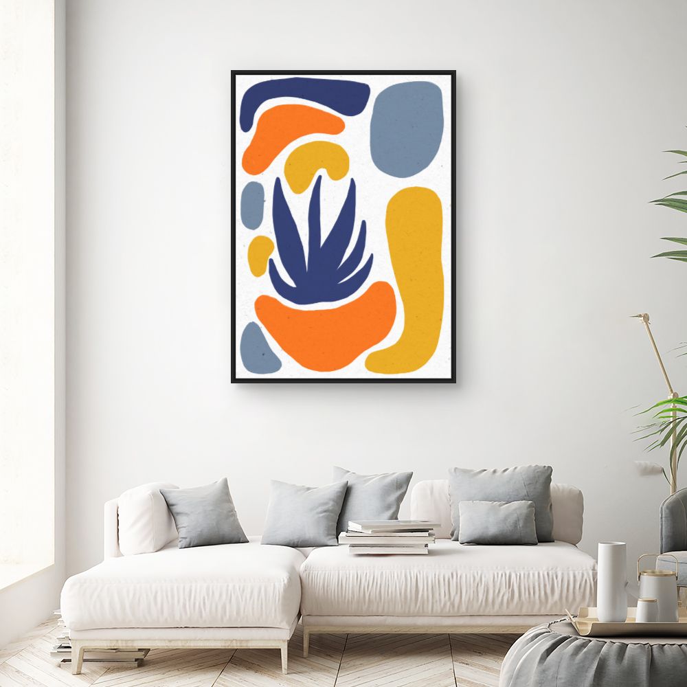 Tableau Formes organiques abstraites