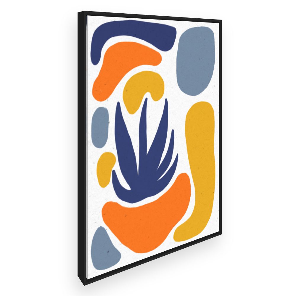 Toile Formes organiques abstraites