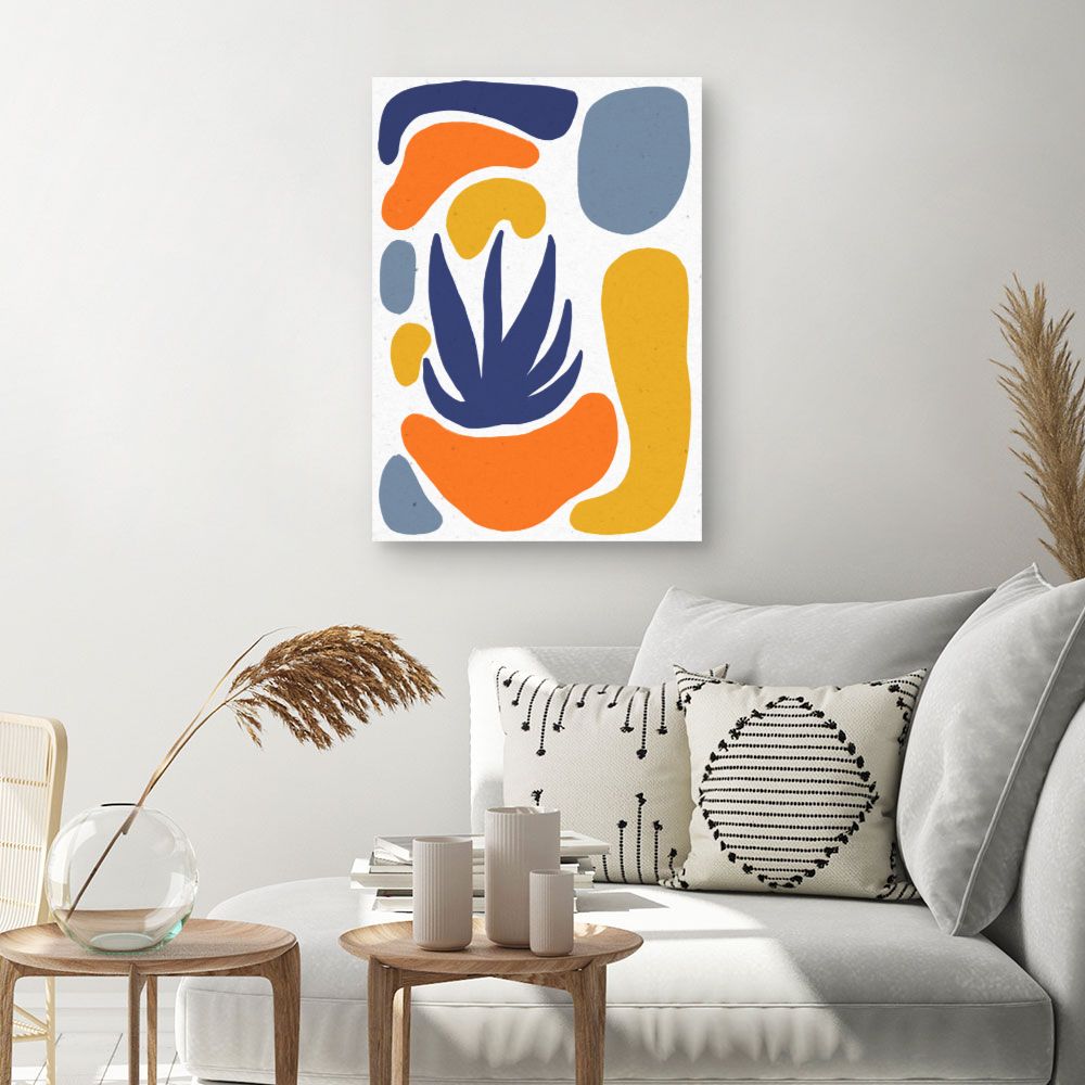 Tableau Formes organiques abstraites