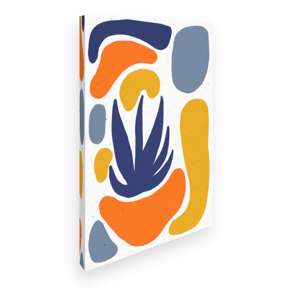 Toile Formes organiques abstraites