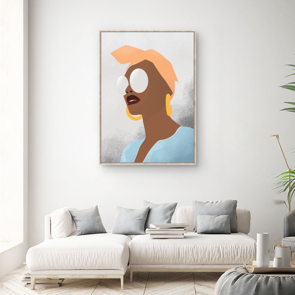Tableau Portrait chic