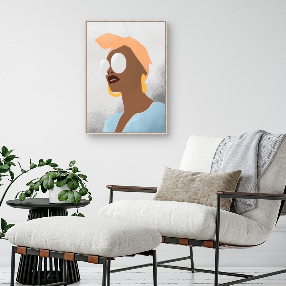 Tableau Portrait chic