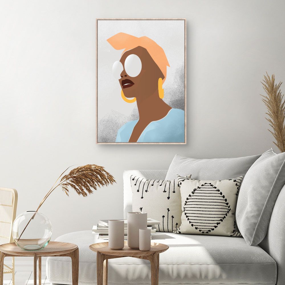 Tableau Portrait chic