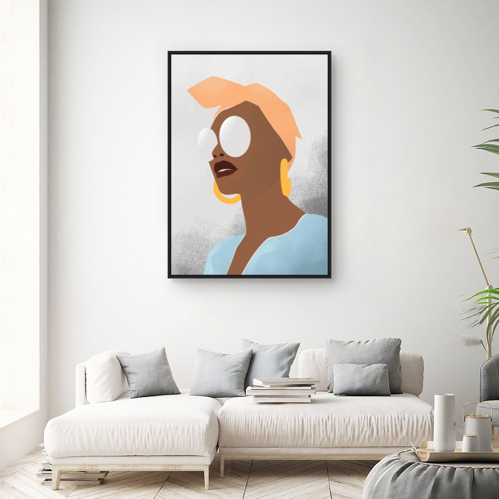 Tableau Portrait chic