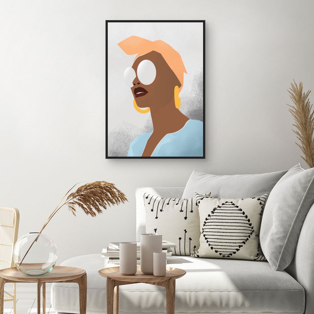 Tableau Portrait chic