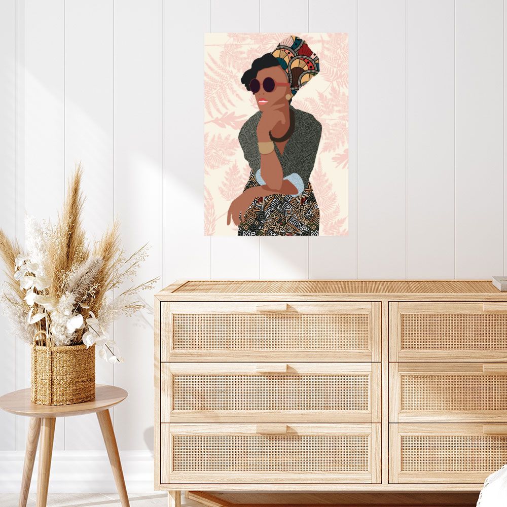 Affiche Élégance africaine