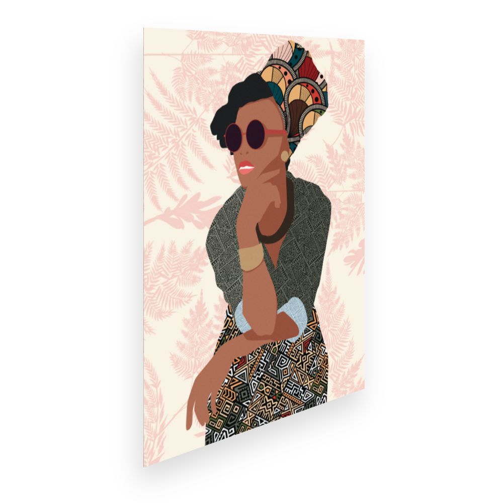 Affiche Élégance africaine