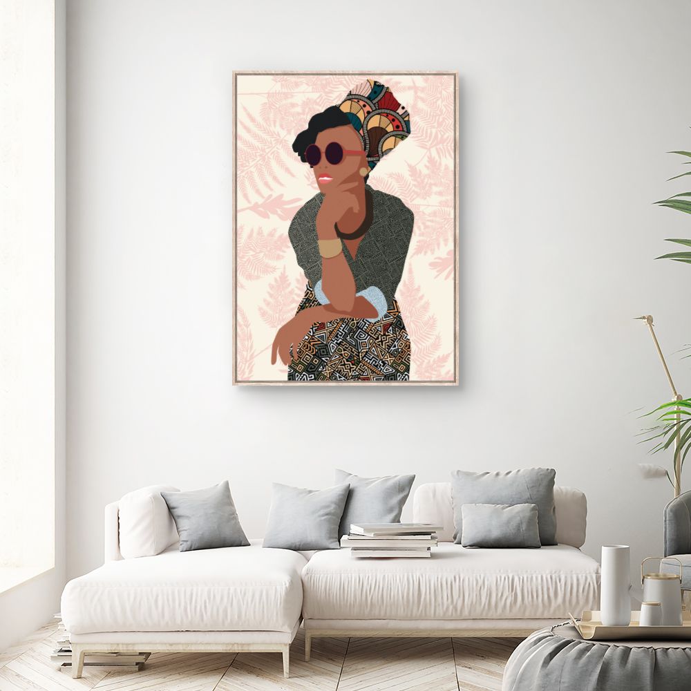 Tableau Élégance ethnique moderne