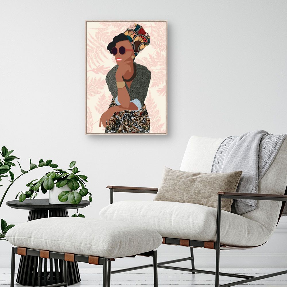 Tableau Élégance ethnique moderne