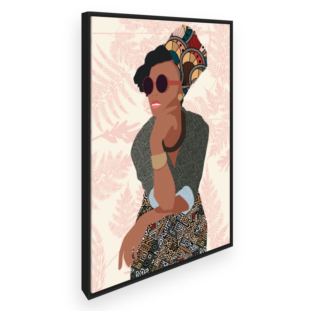 Toile Élégance ethnique moderne