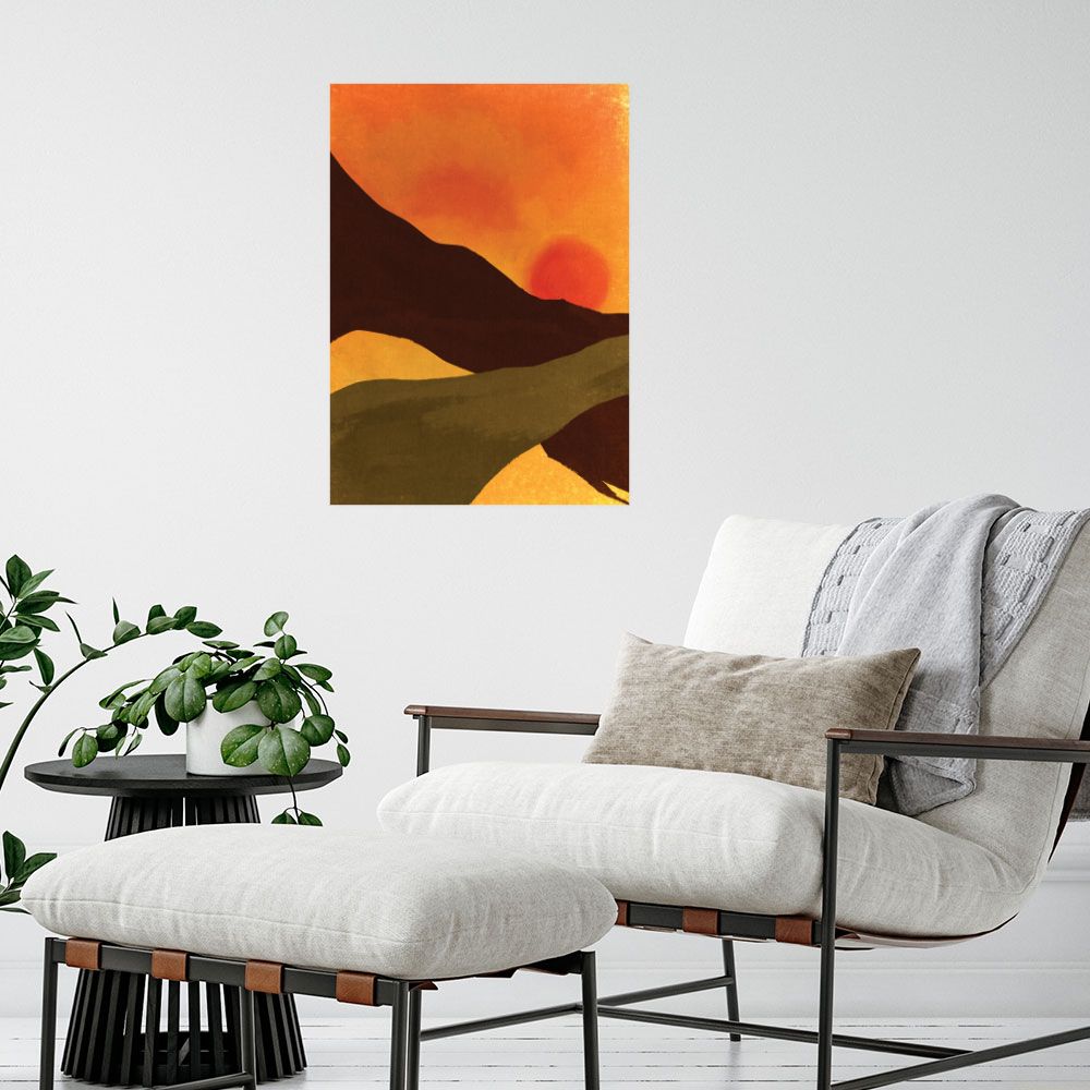 Affiche Coucher de soleil