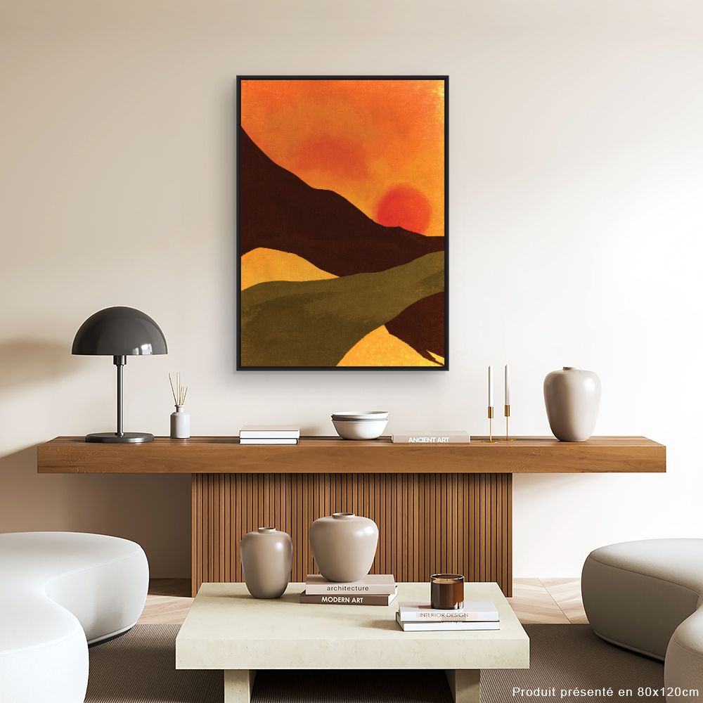 Tableau Paysage ensoleillé