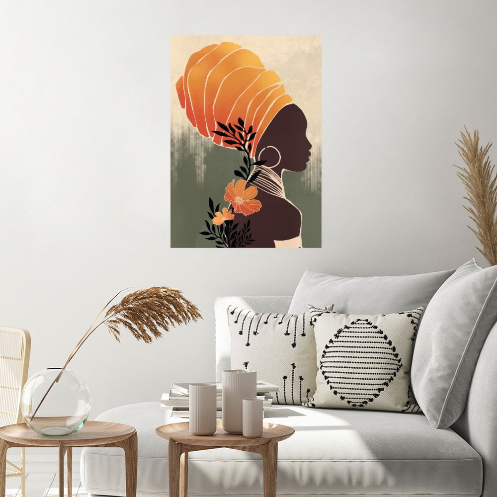 Affiche Élégance florale