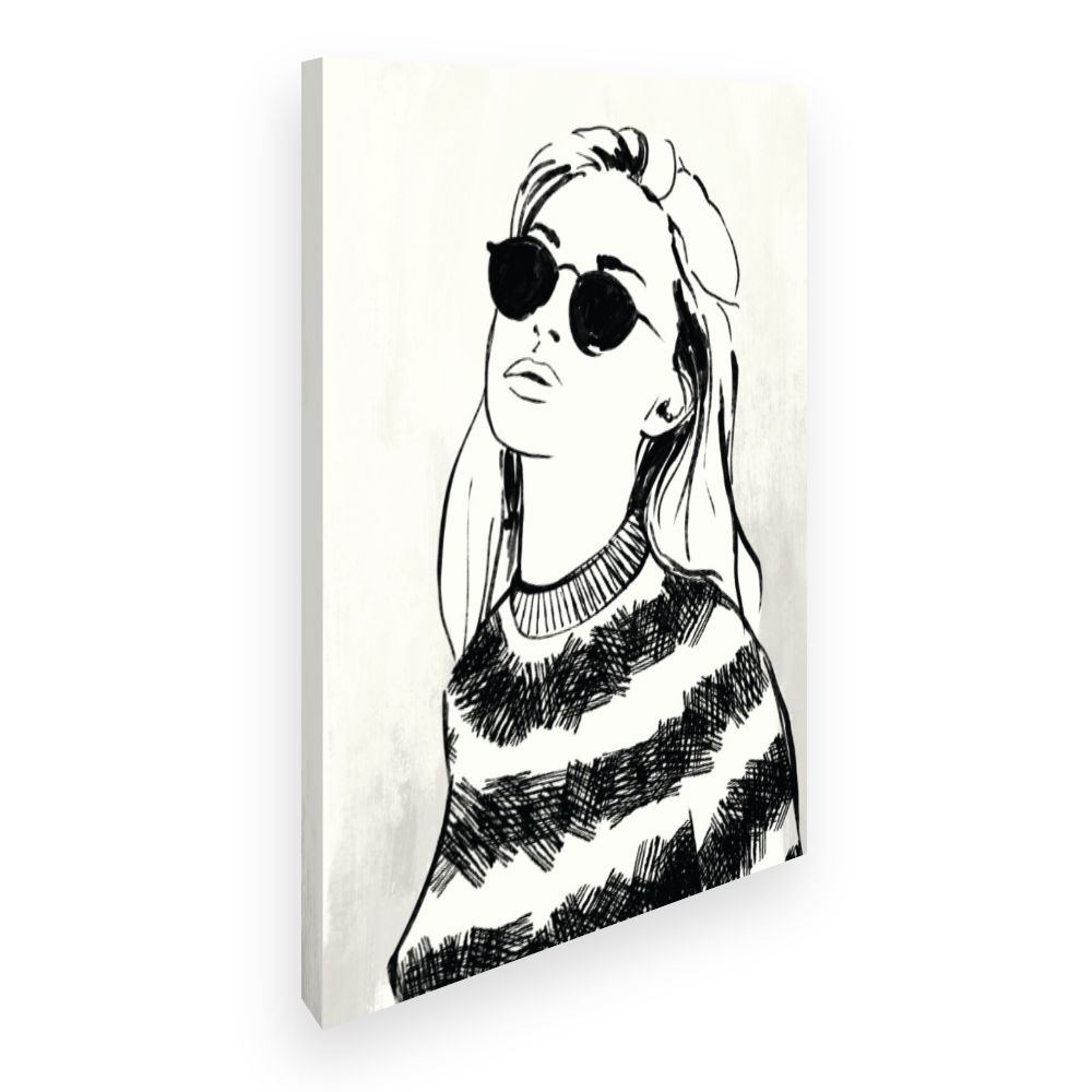 Toile Style moderne chic