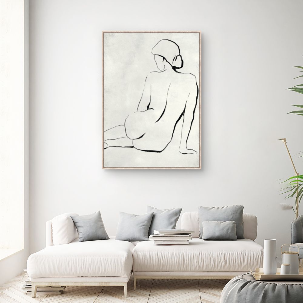 Tableau Silhouette élégante