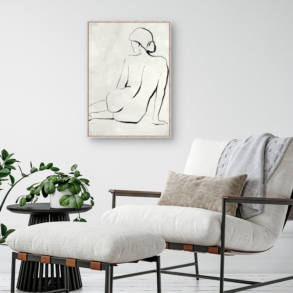 Tableau Silhouette élégante