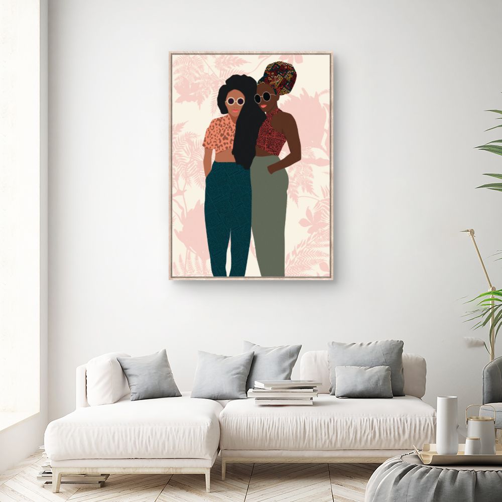 Tableau Duo moderne chic