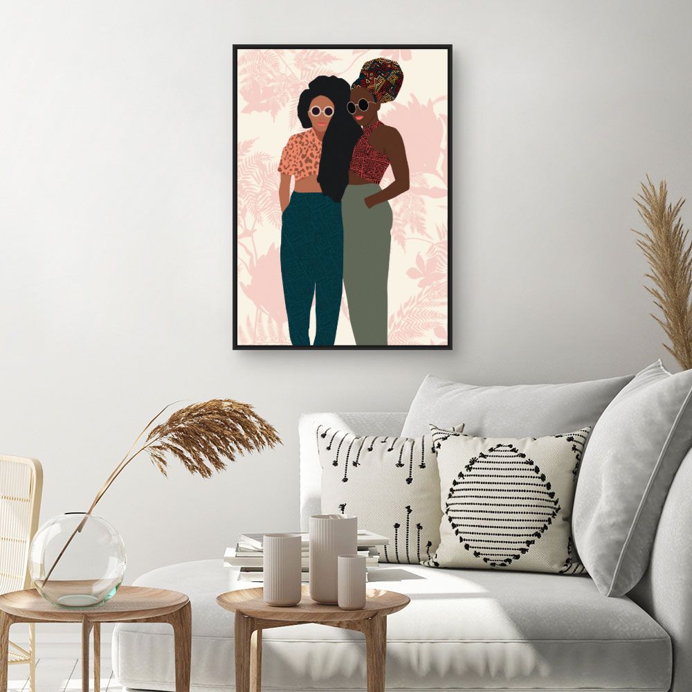 Tableau Duo moderne chic