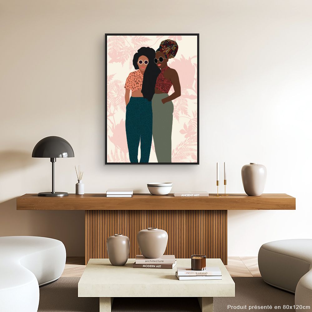Tableau Duo moderne chic