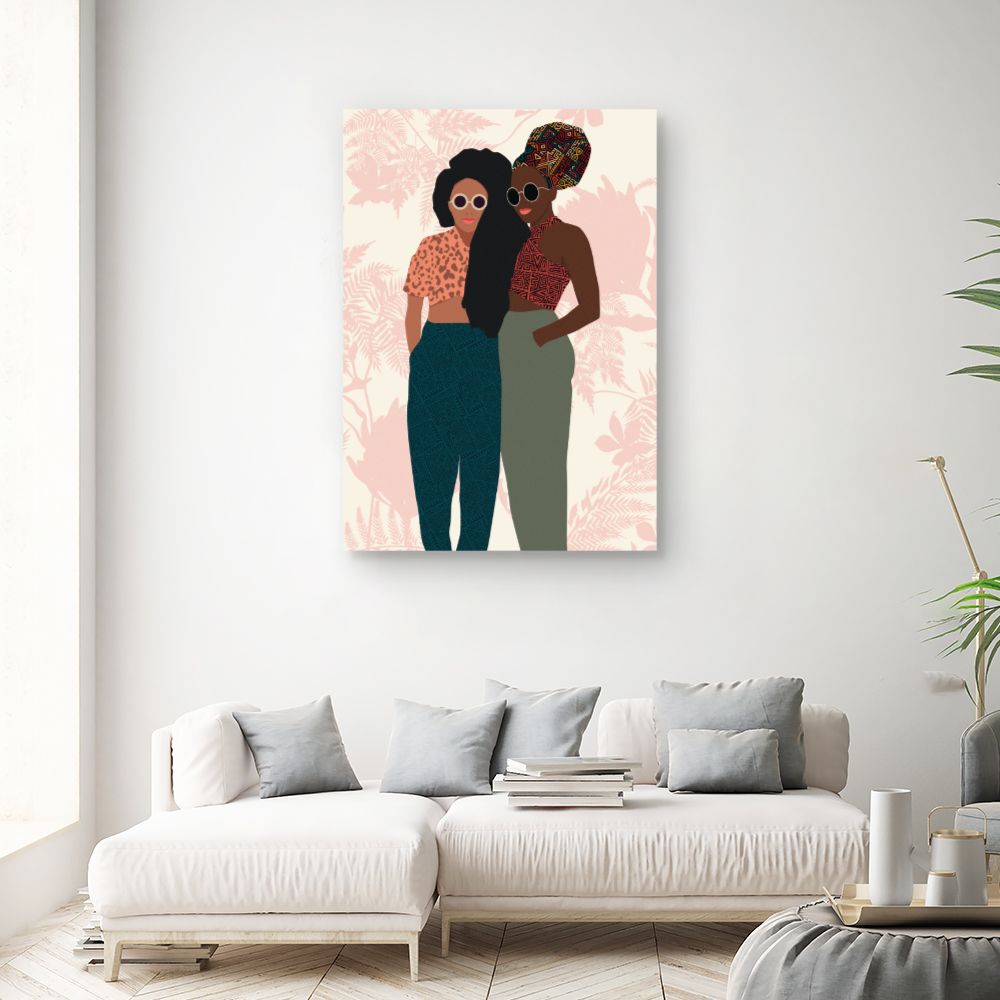 Tableau Duo moderne chic