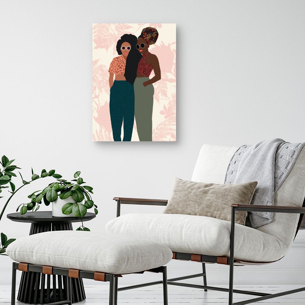 Tableau Duo moderne chic