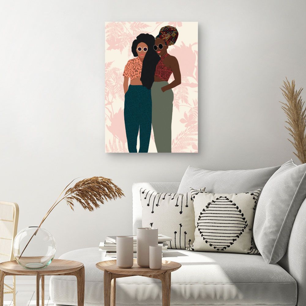 Tableau Duo moderne chic