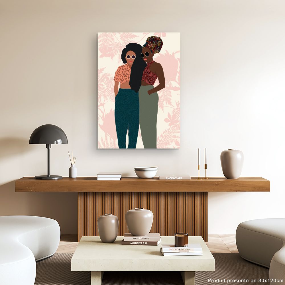 Tableau Duo moderne chic