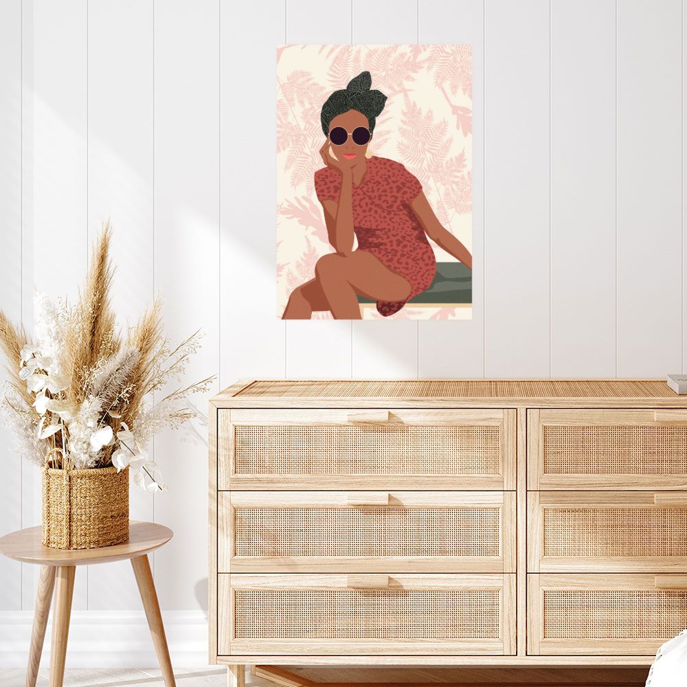 Affiche Élégance tropicale