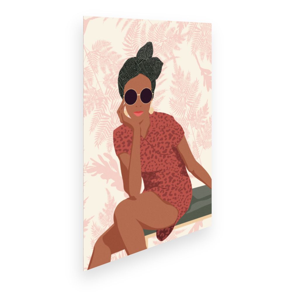 Affiche Élégance tropicale