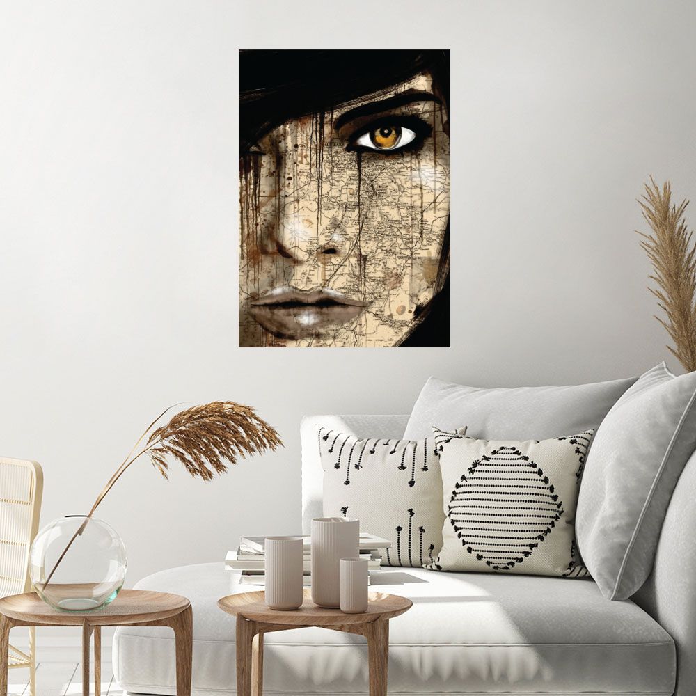 Affiche Regard mystérieux