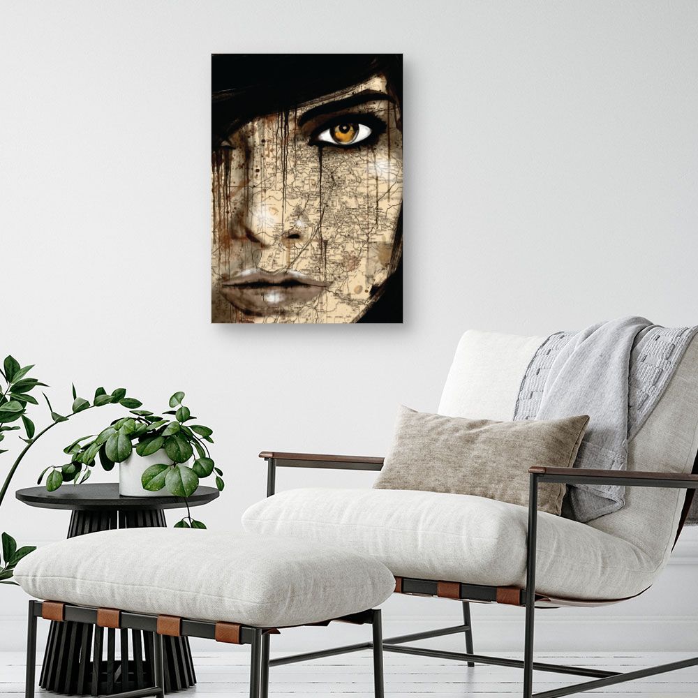 Tableau Regard mystérieux