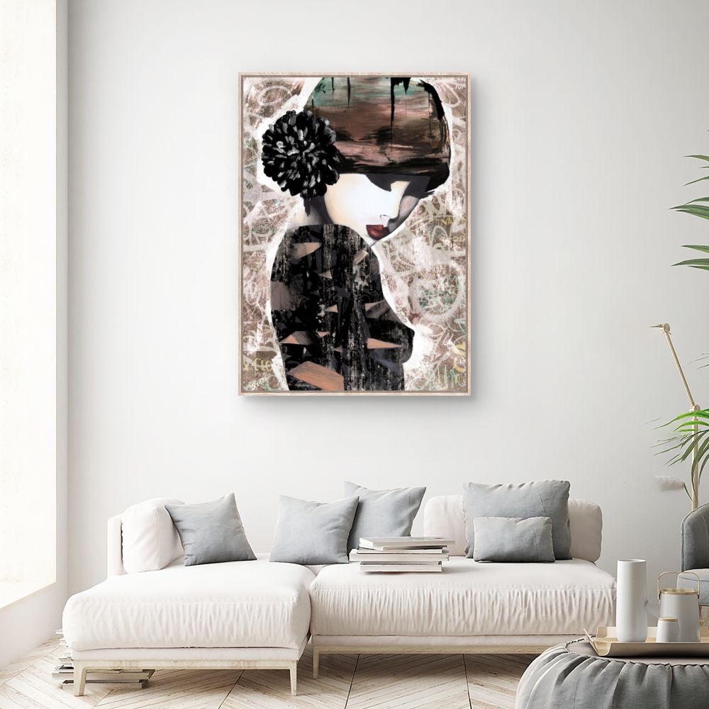 Tableau Portrait mystérieux