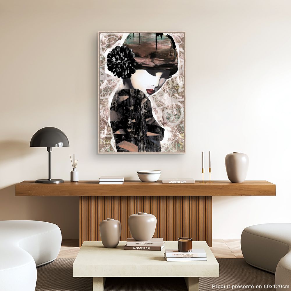 Tableau Portrait mystérieux