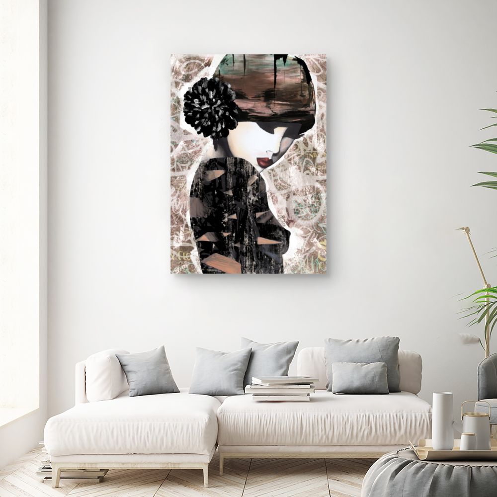 Tableau Portrait mystérieux