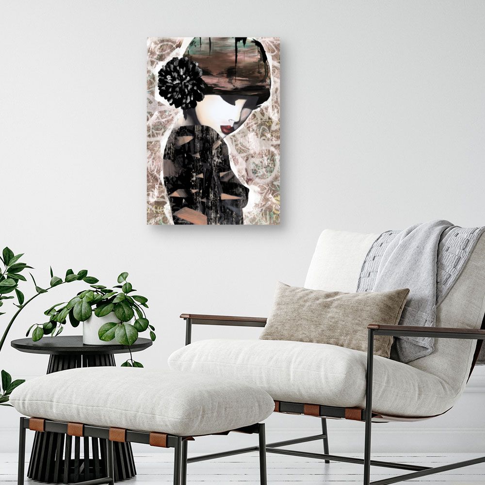Tableau Portrait mystérieux