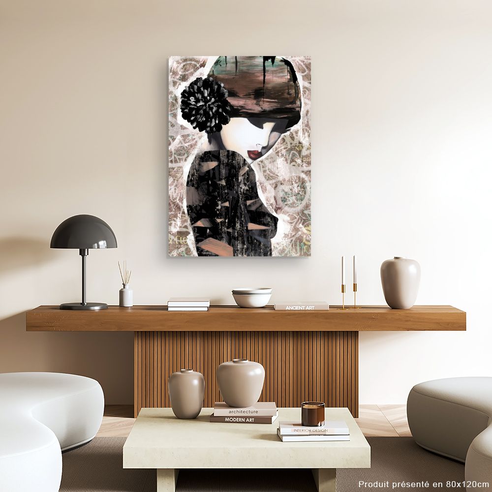 Tableau Portrait mystérieux