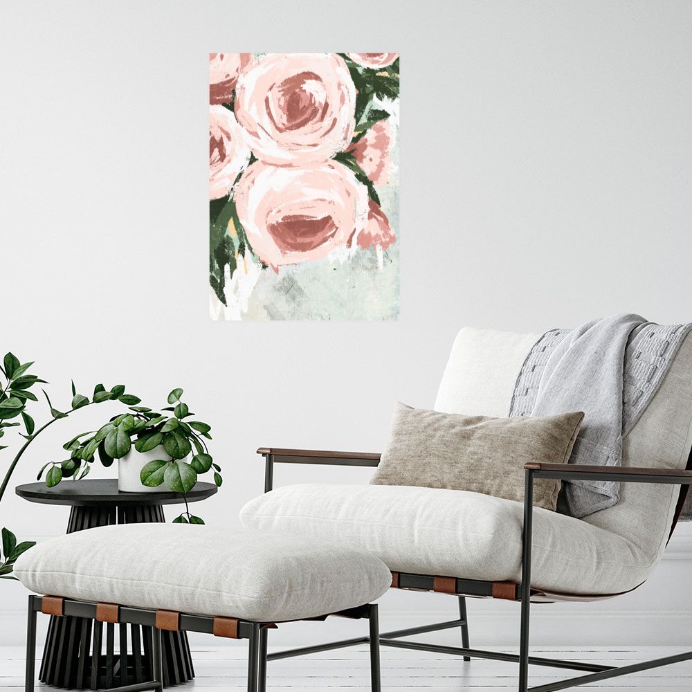 Affiche Roses délicates