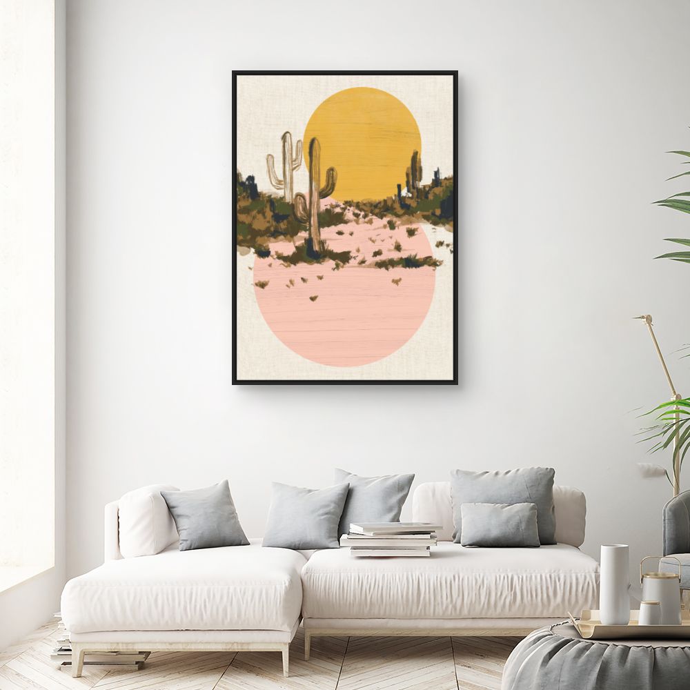 Tableau Désert ensoleillé