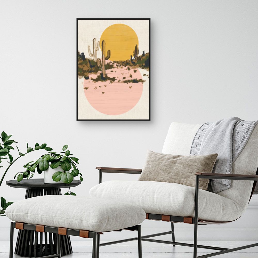 Tableau Désert ensoleillé