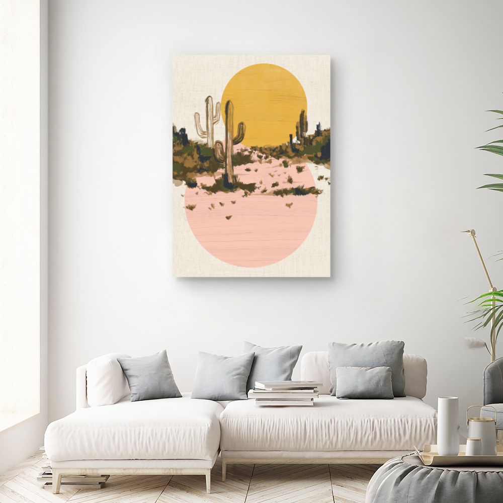 Tableau Désert ensoleillé