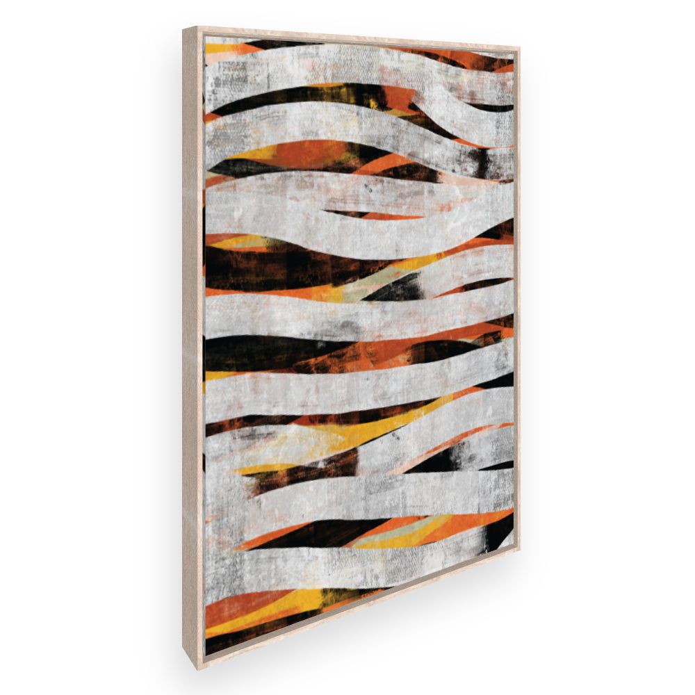Toile Vagues abstraites