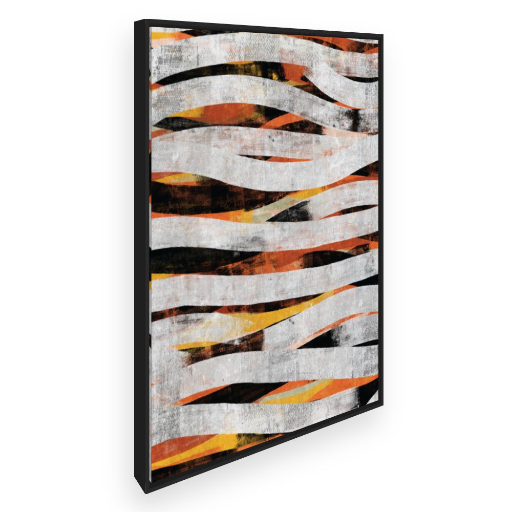 Toile Vagues abstraites