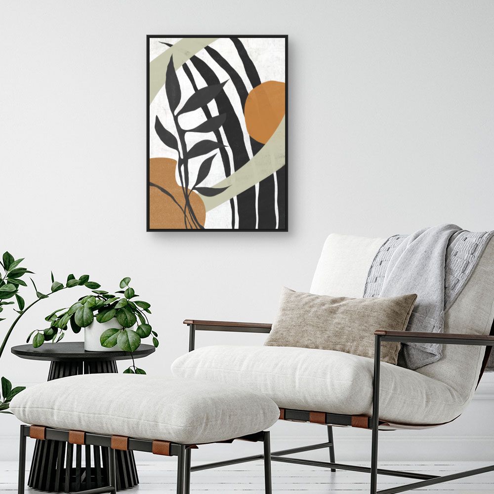 Tableau Lignes artistiques abstraites