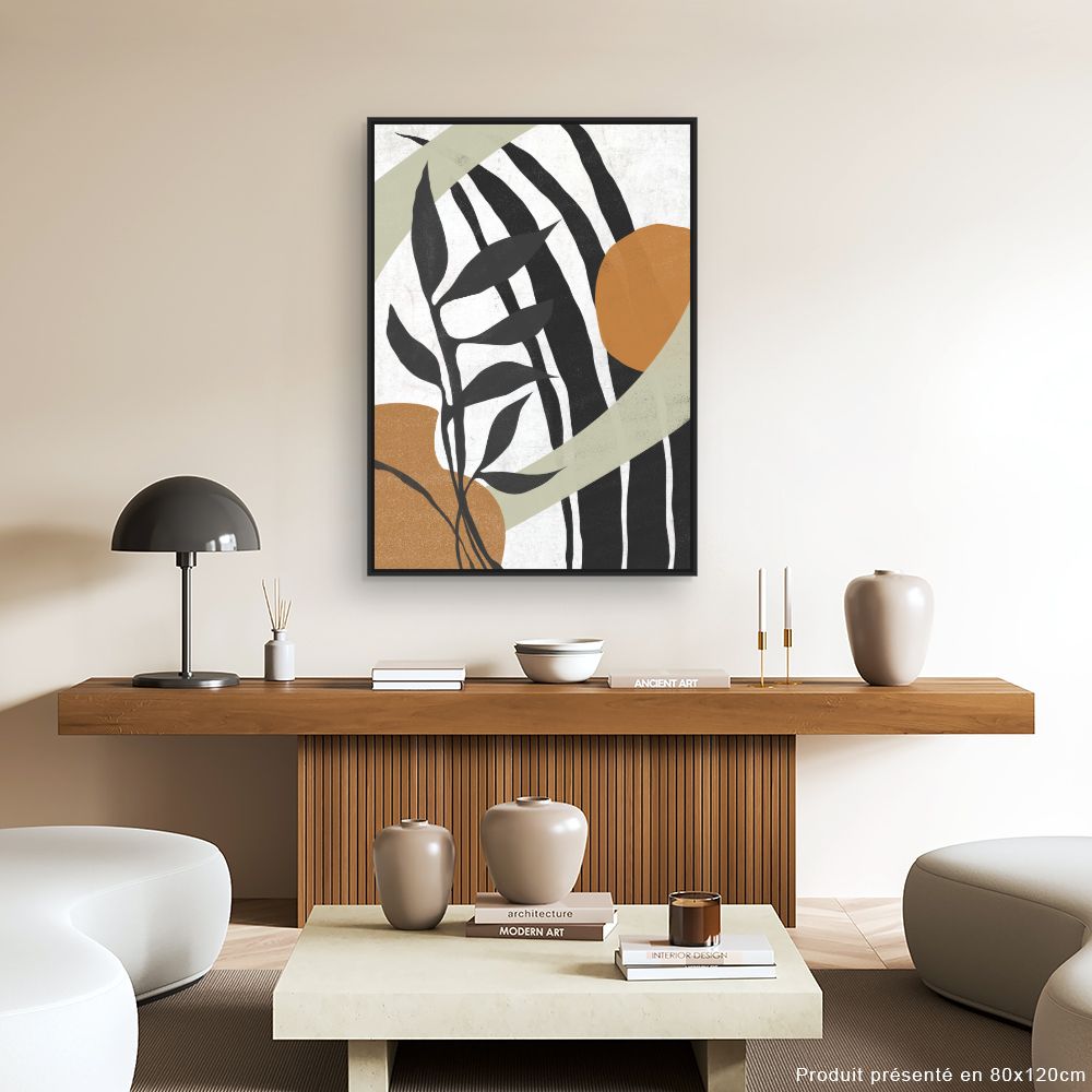 Tableau Lignes artistiques abstraites